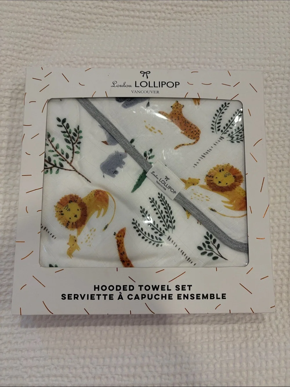 Loulou Lollipop Hooded Towel Set